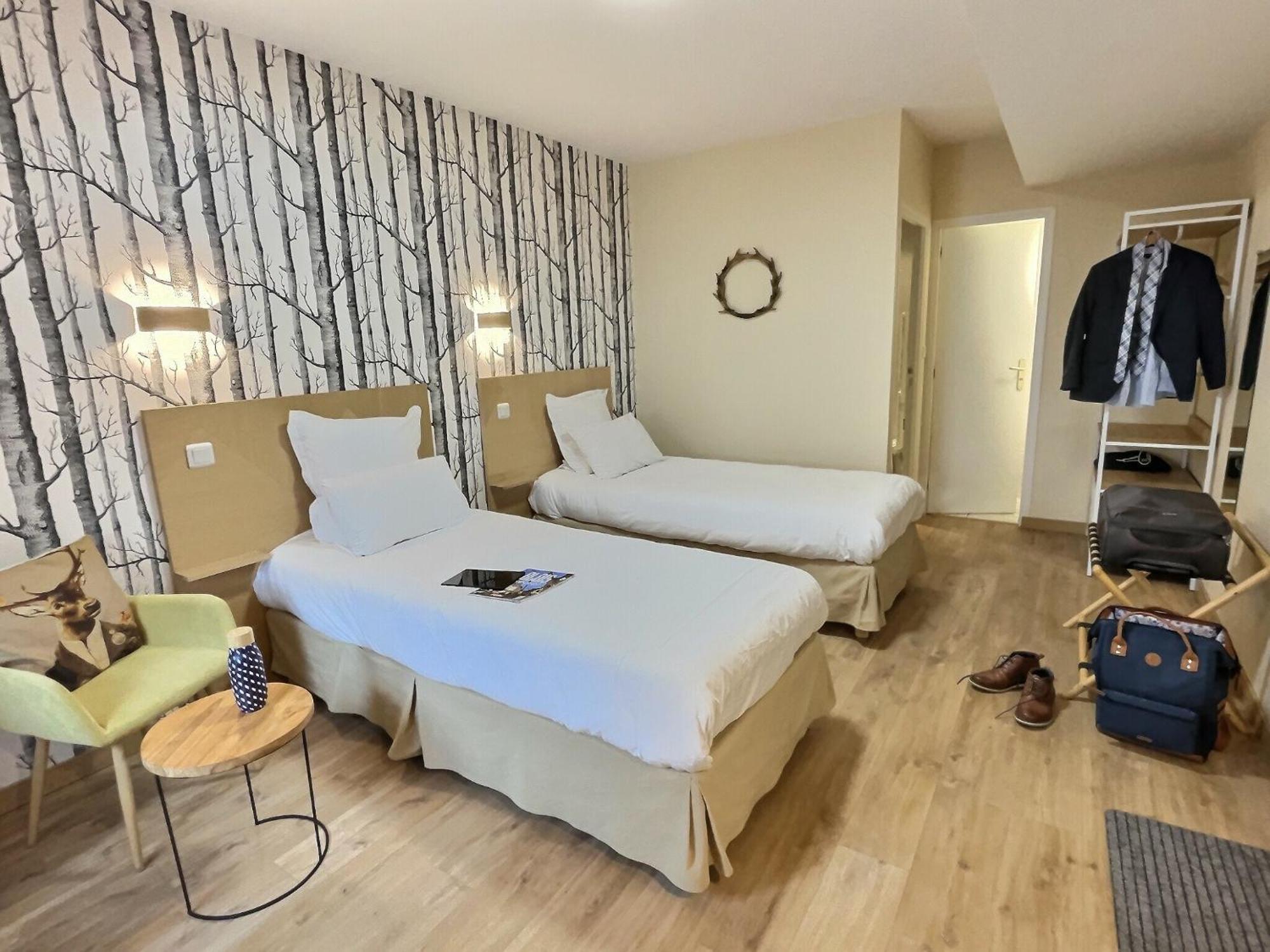 Logis Hotel Du Cygne Брасье Номер фото